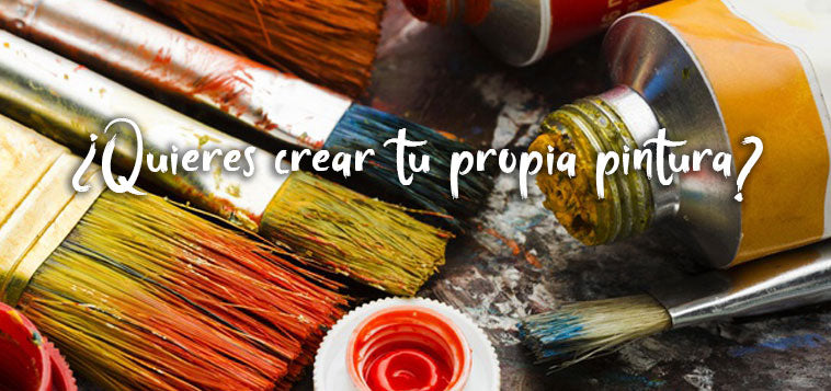 ¿Quieres crear tu propia pintura?