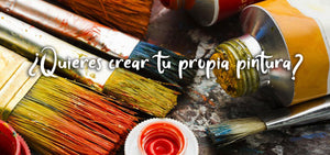 ¿Quieres crear tu propia pintura?