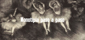 Monotipia paso a paso