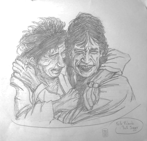 Keith Richard y Mick Jagger